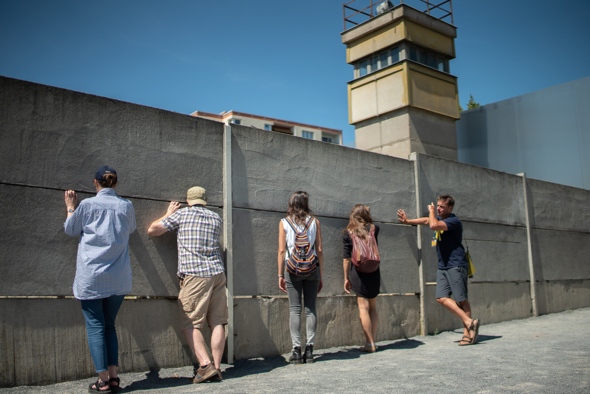 Peering through the Berlin Wall Cold War tour